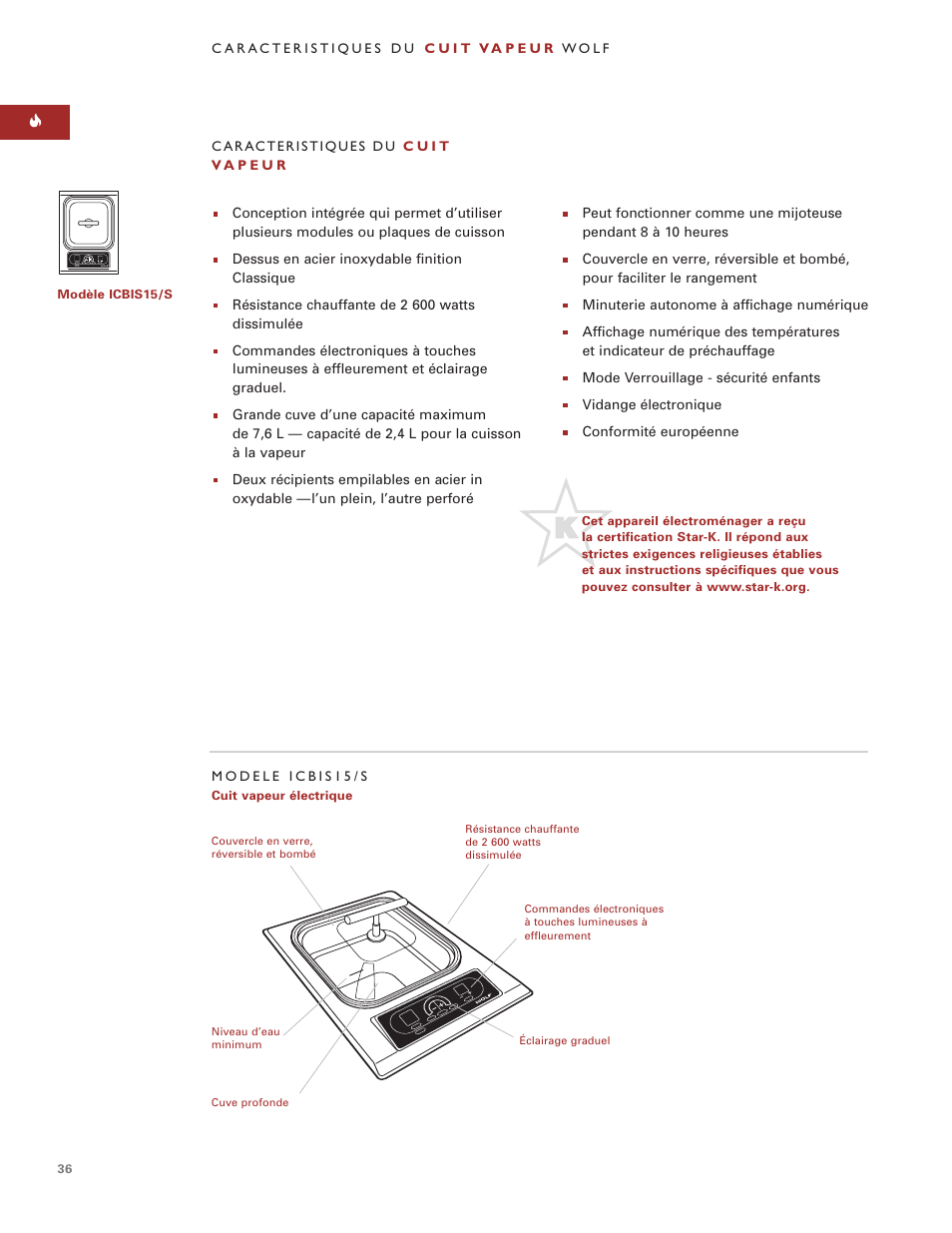 Wolf Steamer User Manual | Page 35 / 59