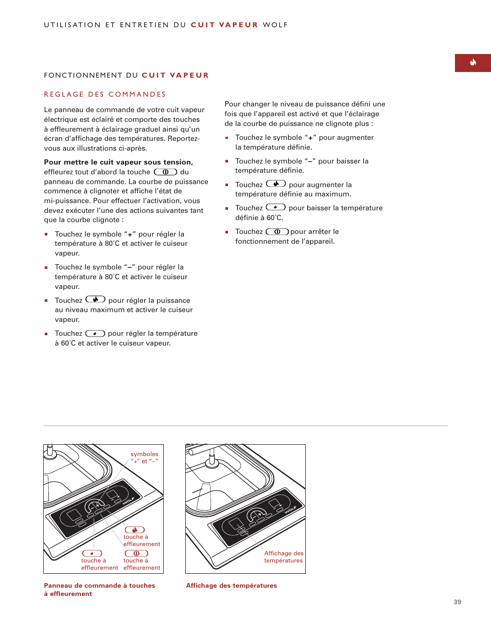 Wolf Steamer User Manual | Page 38 / 59