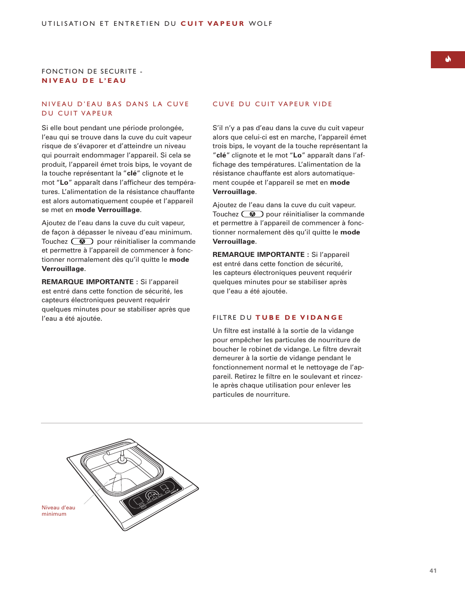 Wolf Steamer User Manual | Page 40 / 59
