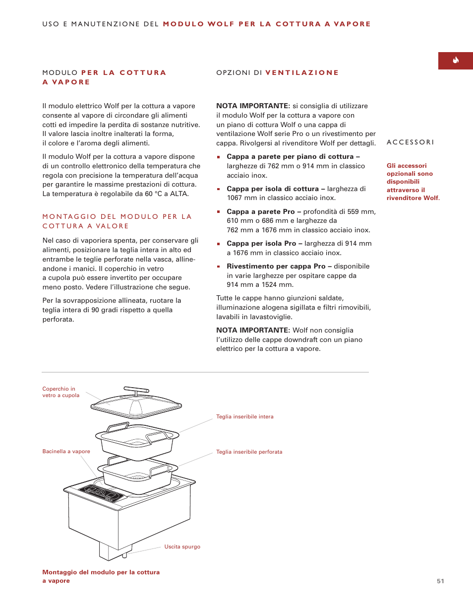 Wolf Steamer User Manual | Page 50 / 59