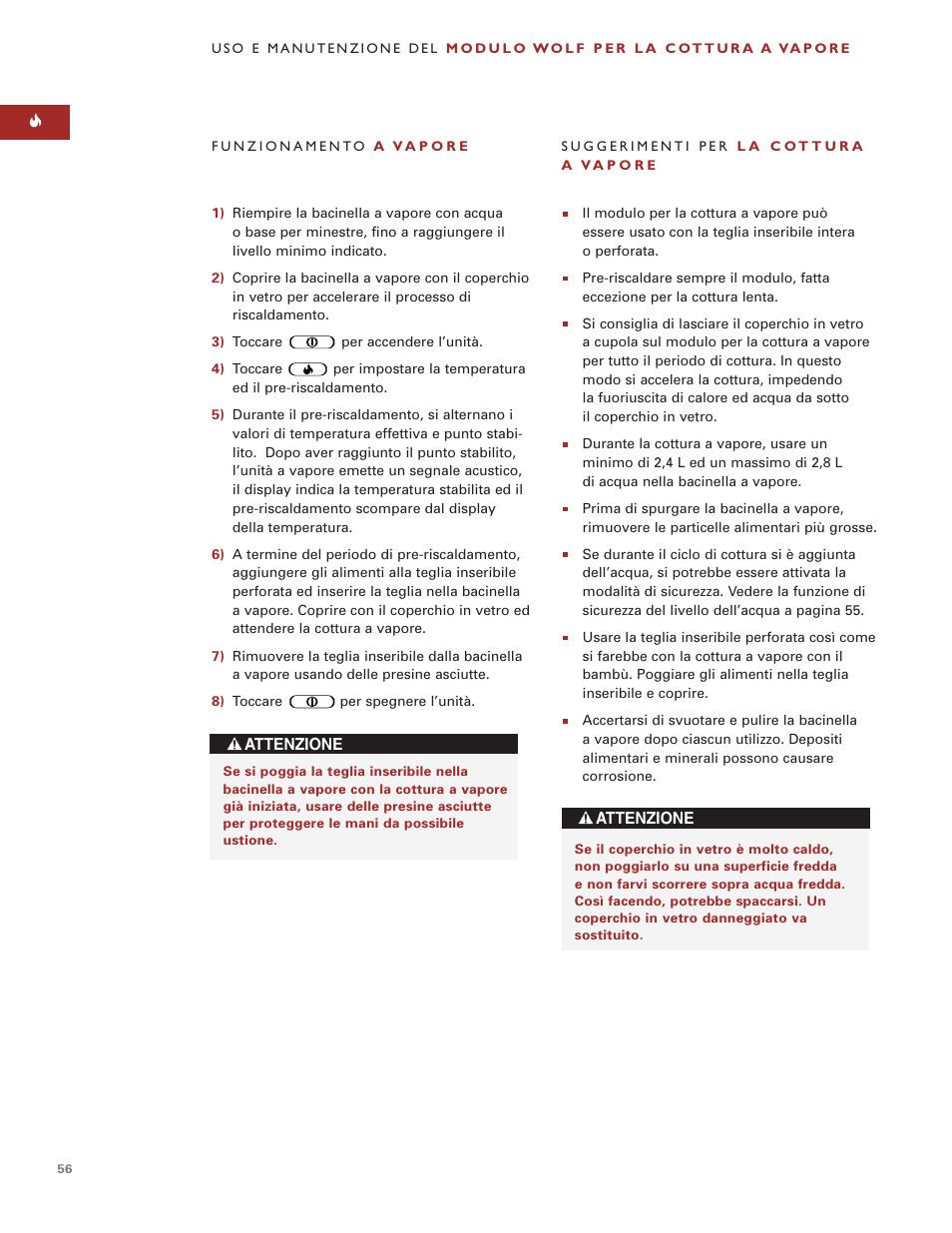 Wolf Steamer User Manual | Page 55 / 59