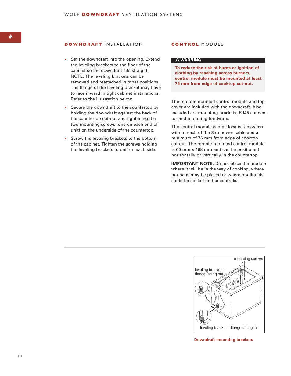 Wolf ICBDD30 User Manual | Page 10 / 74