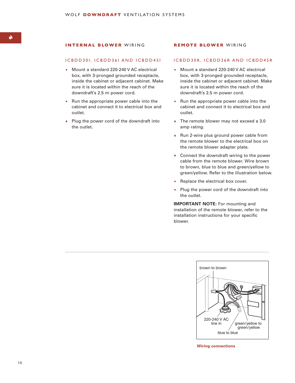 Wolf ICBDD30 User Manual | Page 16 / 74