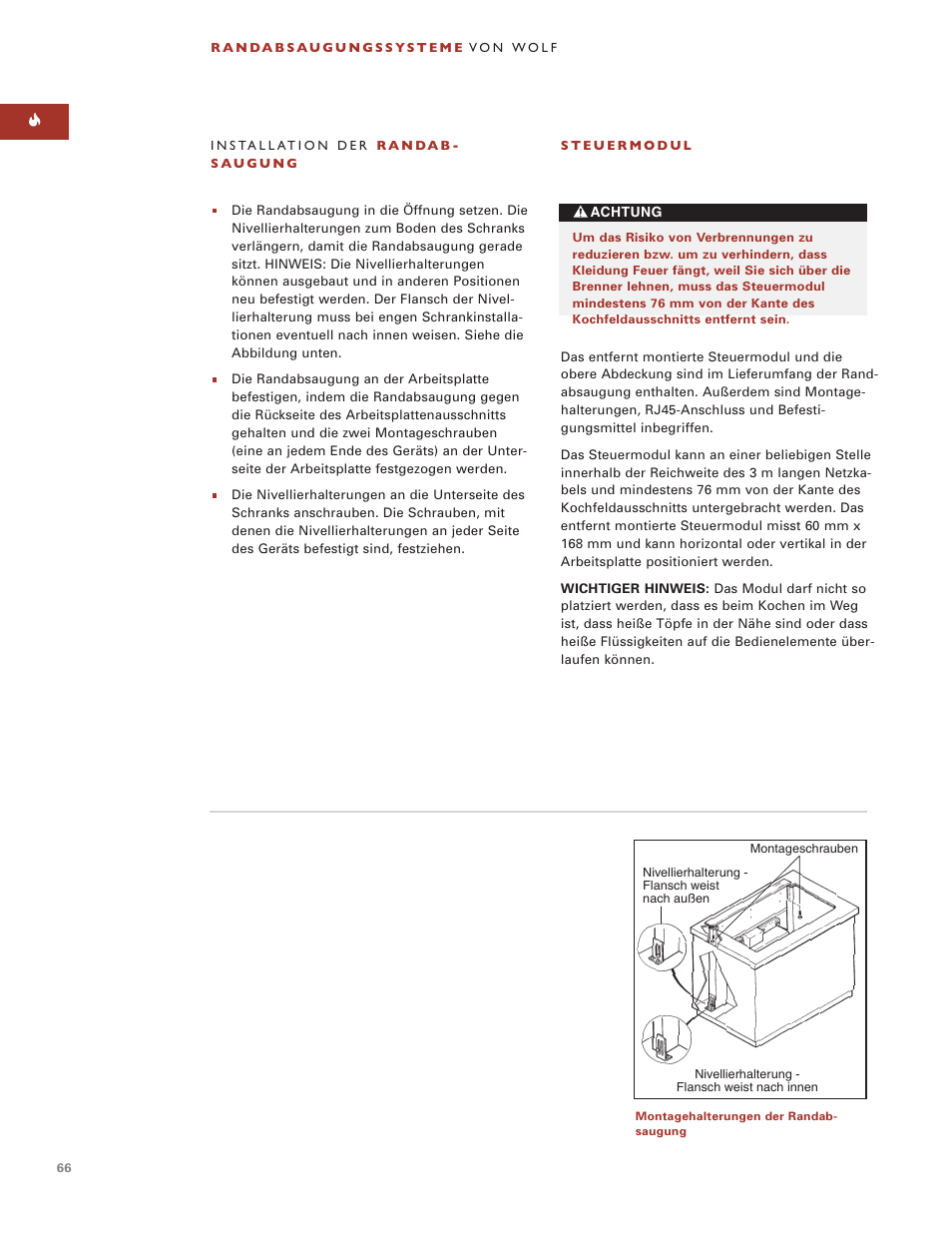 Wolf ICBDD30 User Manual | Page 66 / 74