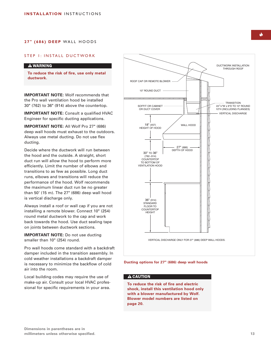 Wolf W302210I User Manual | Page 13 / 24