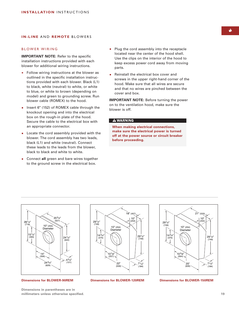 Wolf W302210I User Manual | Page 19 / 24