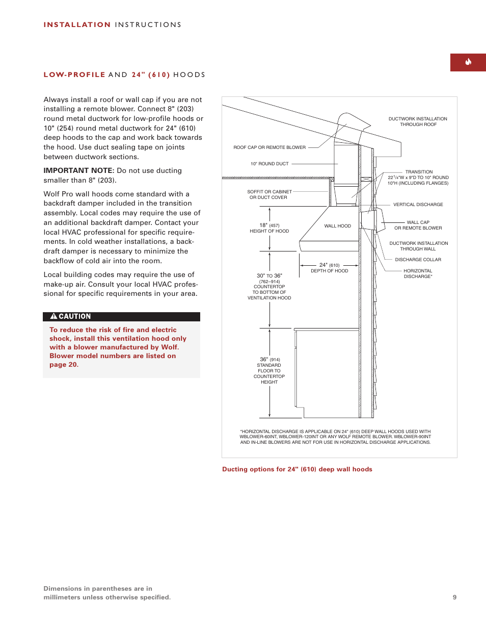 Wolf W302210I User Manual | Page 9 / 24