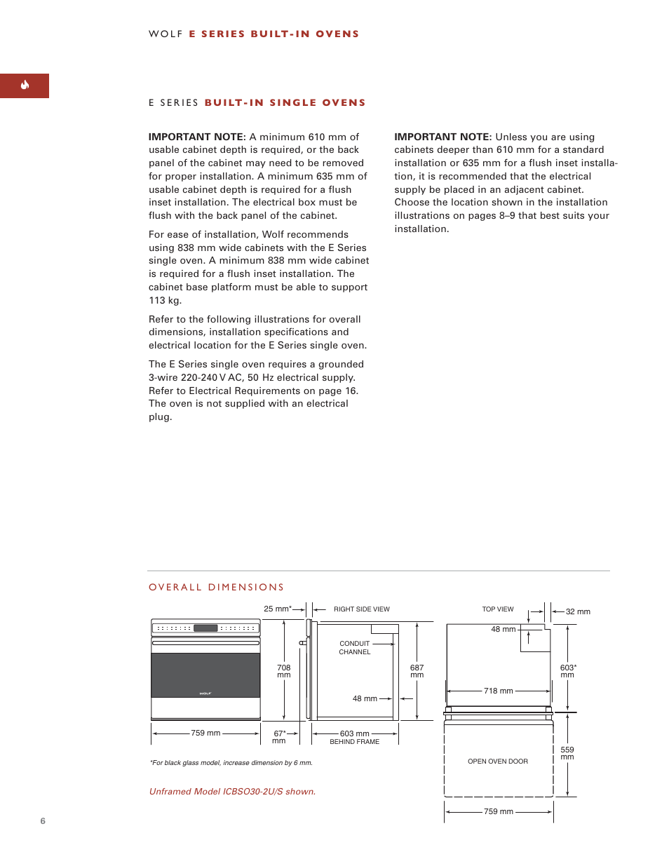 Wolf BUILT-IN OVENS E SERIES User Manual | Page 5 / 93