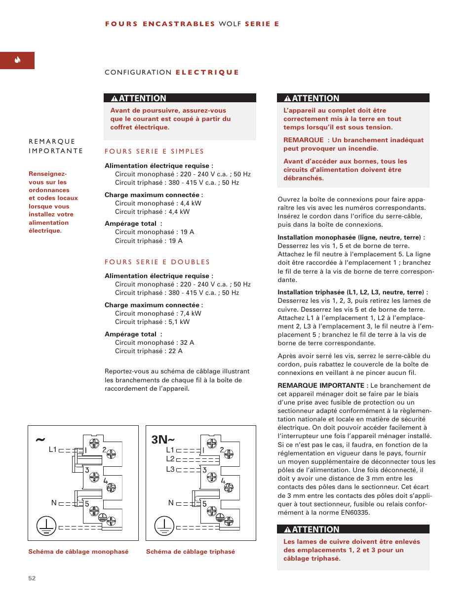 Wolf BUILT-IN OVENS E SERIES User Manual | Page 51 / 93