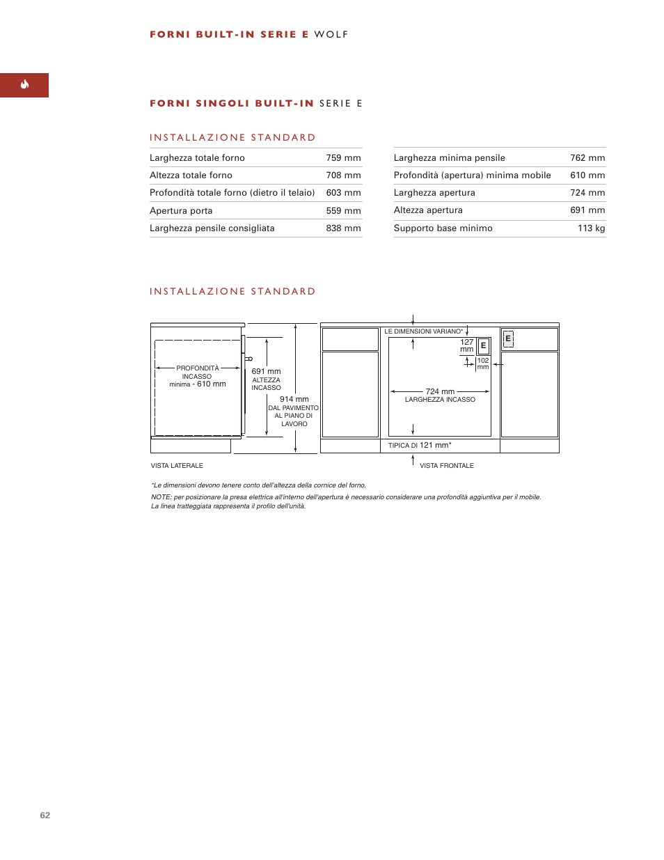 Wolf BUILT-IN OVENS E SERIES User Manual | Page 61 / 93