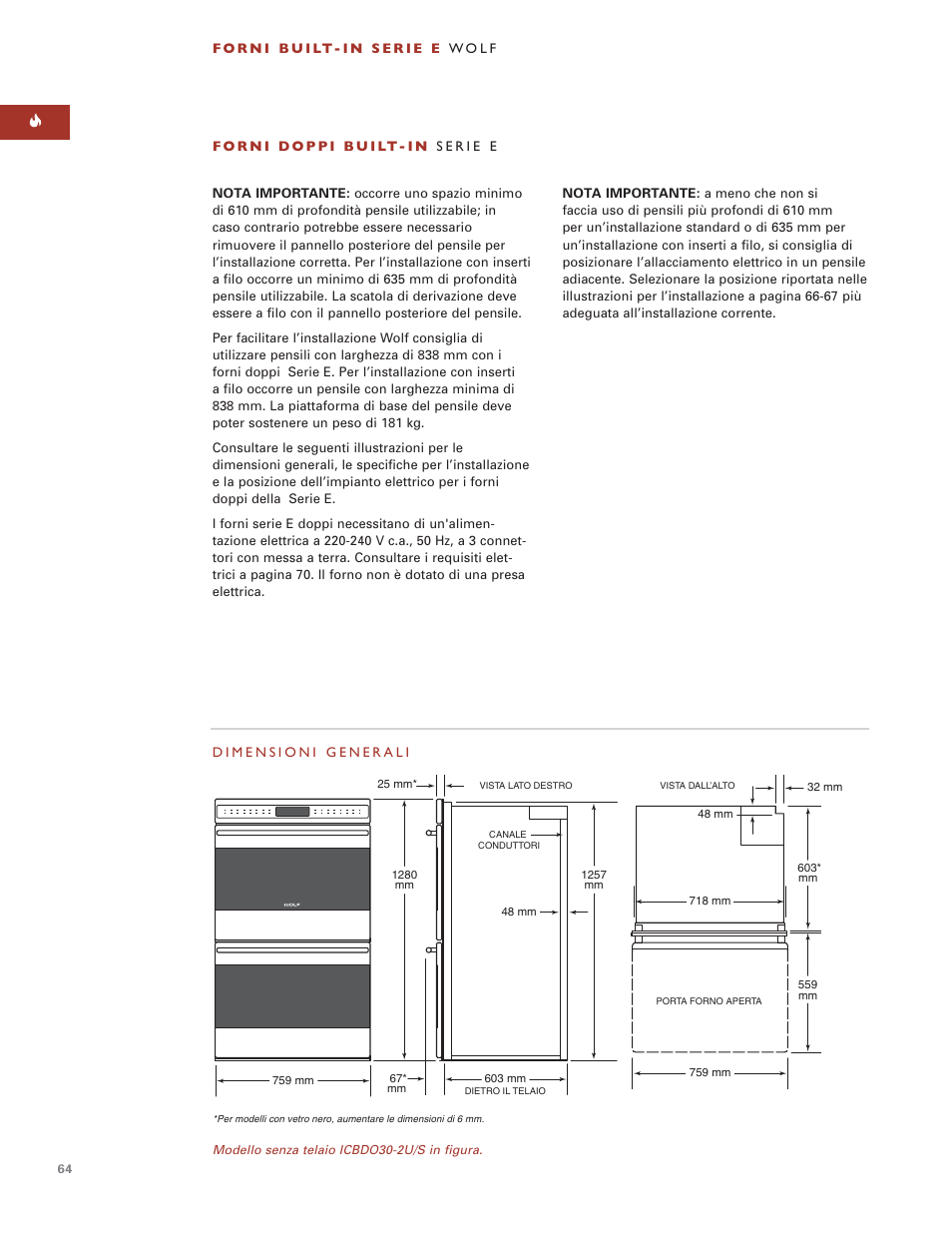 Wolf BUILT-IN OVENS E SERIES User Manual | Page 63 / 93