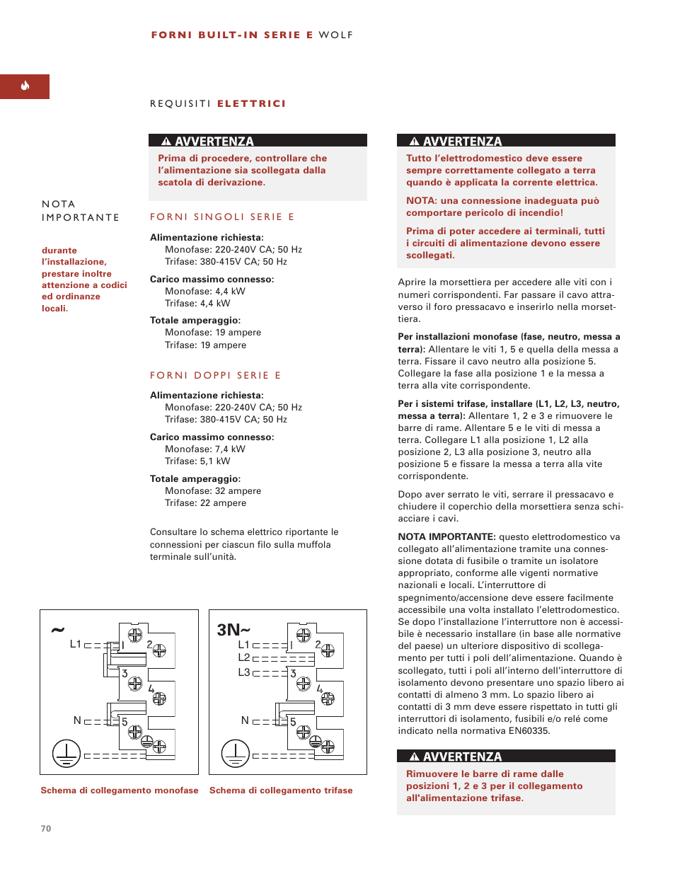 Wolf BUILT-IN OVENS E SERIES User Manual | Page 69 / 93