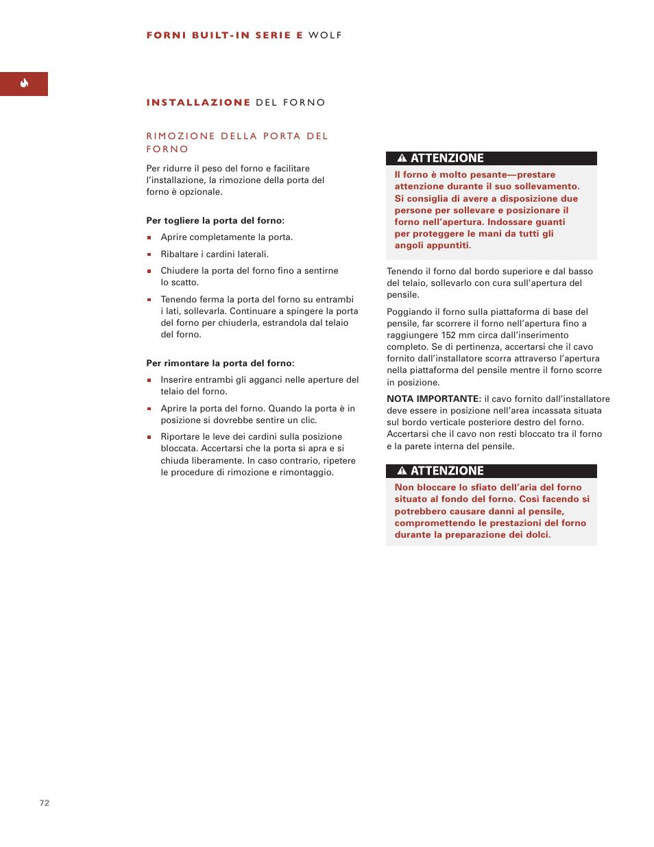 Wolf BUILT-IN OVENS E SERIES User Manual | Page 71 / 93