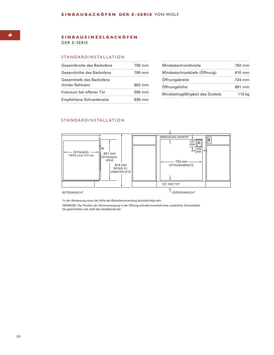 Wolf BUILT-IN OVENS E SERIES User Manual | Page 79 / 93