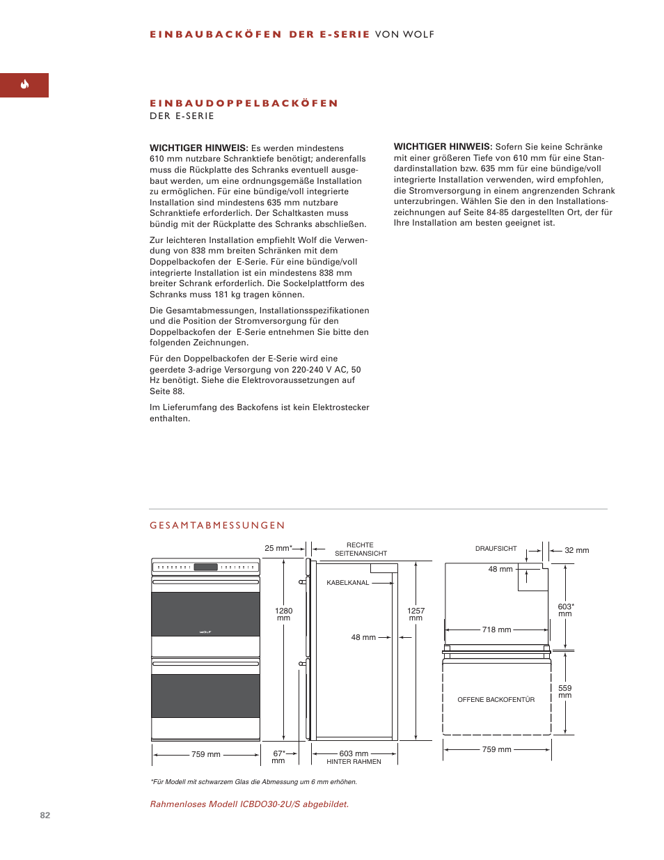 Wolf BUILT-IN OVENS E SERIES User Manual | Page 81 / 93