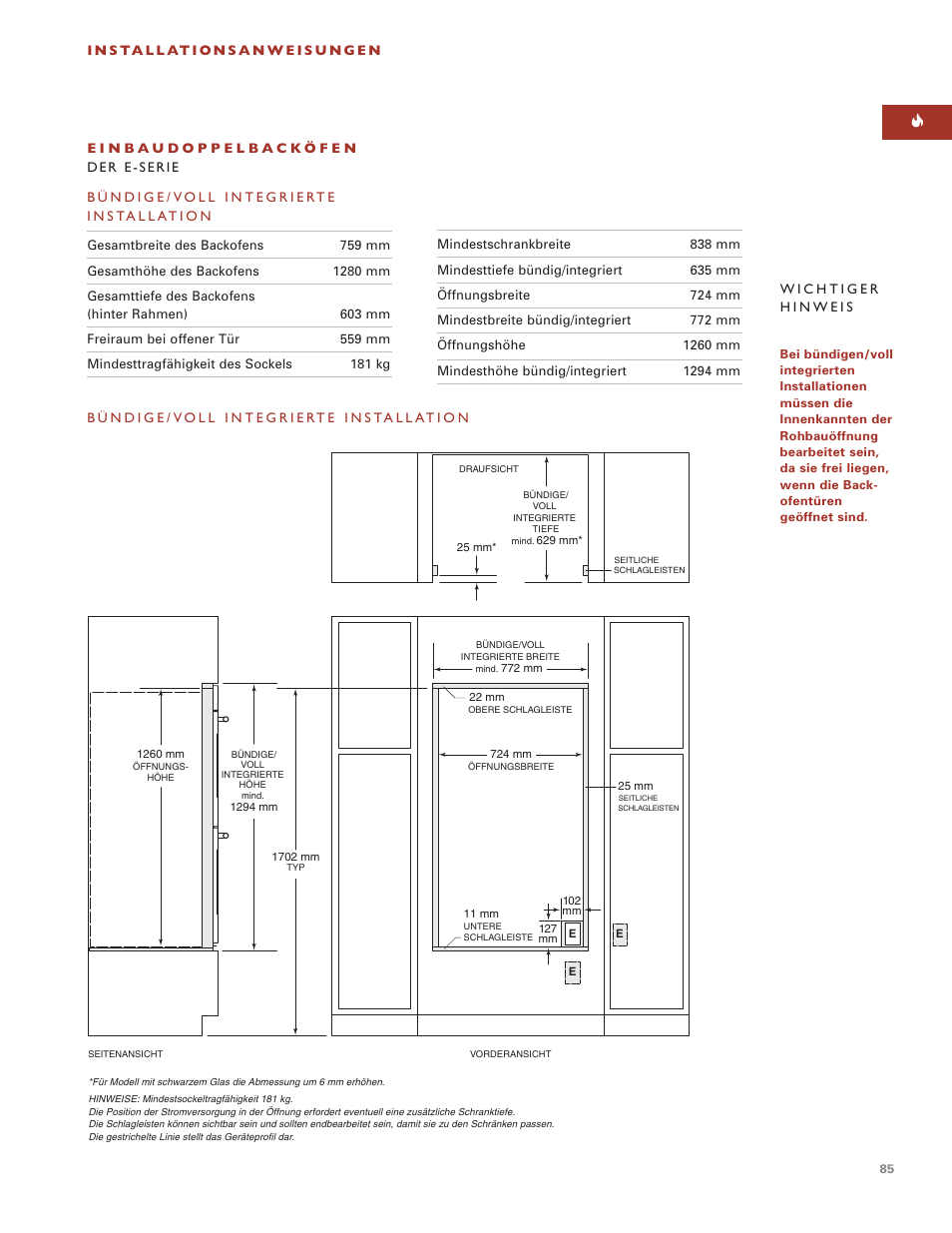 Wolf BUILT-IN OVENS E SERIES User Manual | Page 84 / 93