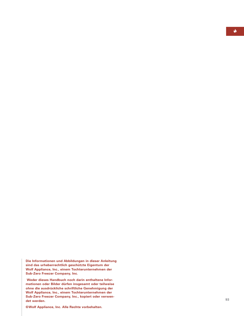 Wolf BUILT-IN OVENS E SERIES User Manual | Page 92 / 93