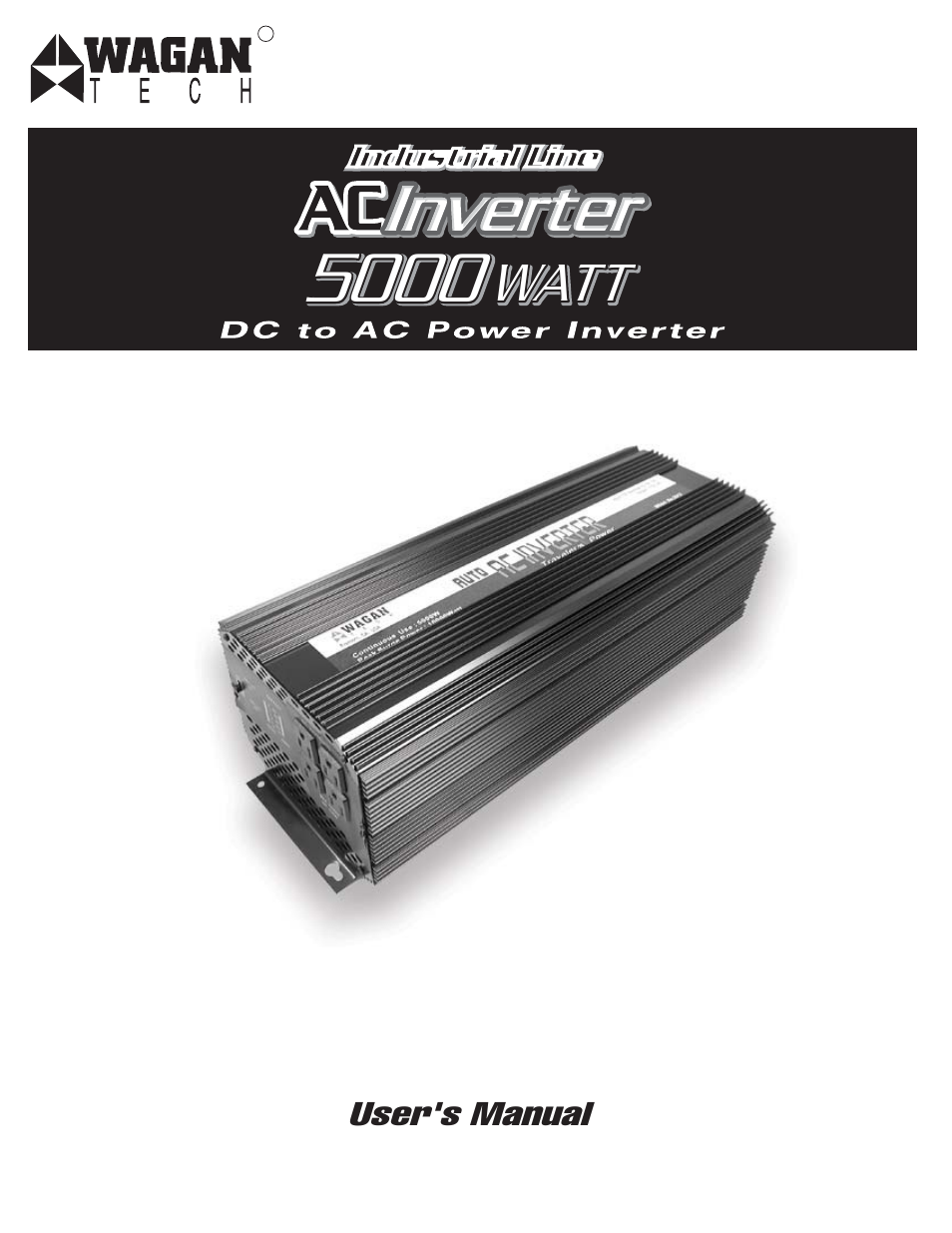 Wagan AC INVERTERF User Manual | 7 pages