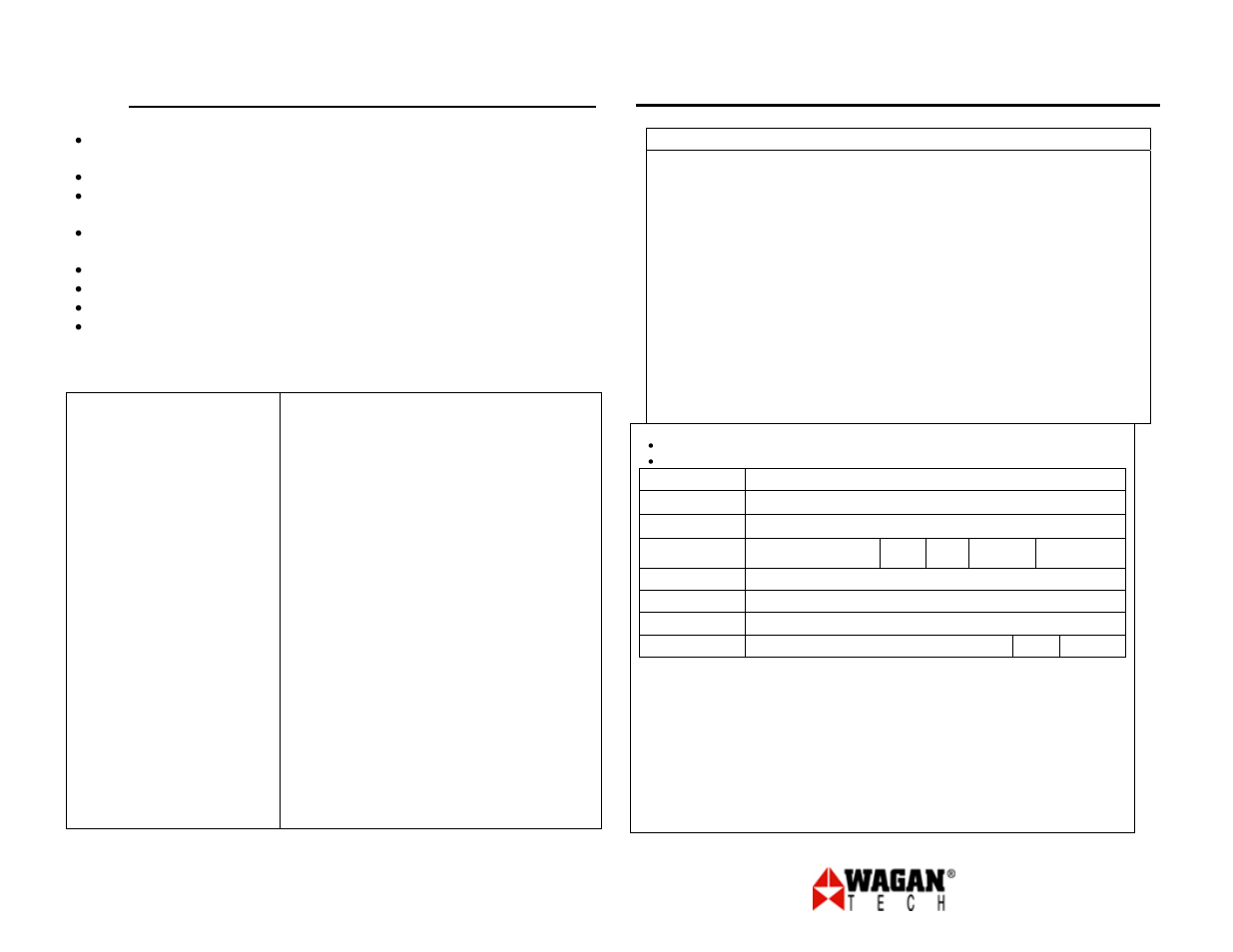 Bluetooth wireless handsfree car kit, Specification, Wagan corp. limited warranty registration form | Wagan Bluetooth wireless handsfree car kit 2444 User Manual | Page 6 / 6