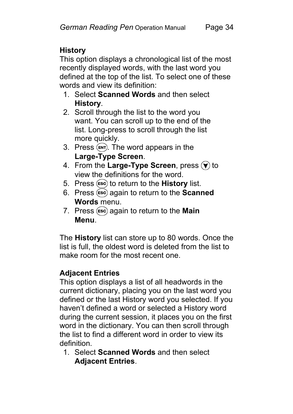 Wizcom Pen Scanner User Manual | Page 34 / 59