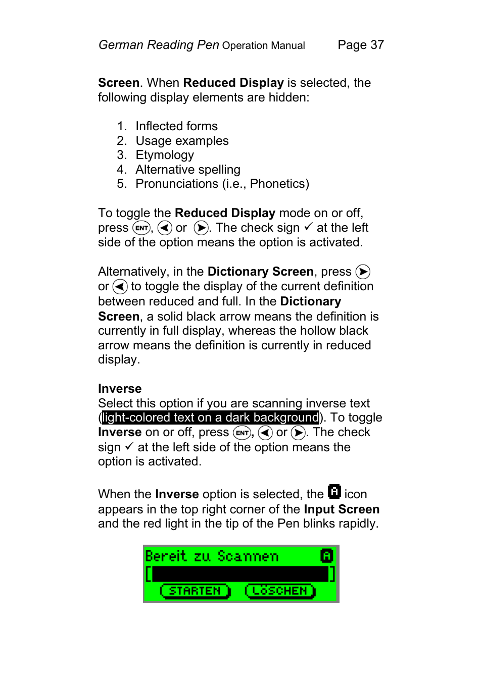 Wizcom Pen Scanner User Manual | Page 37 / 59