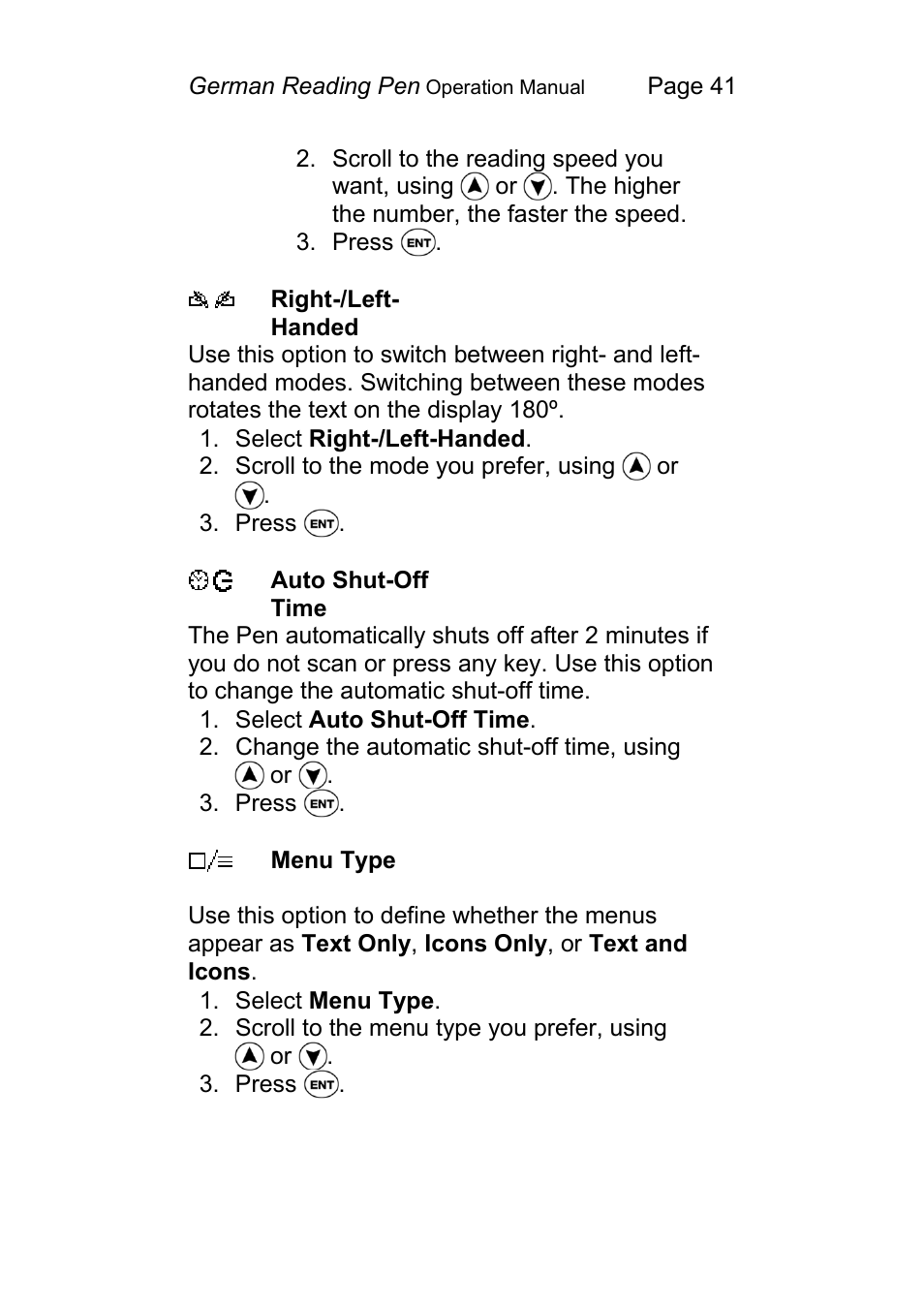 Wizcom Pen Scanner User Manual | Page 41 / 59