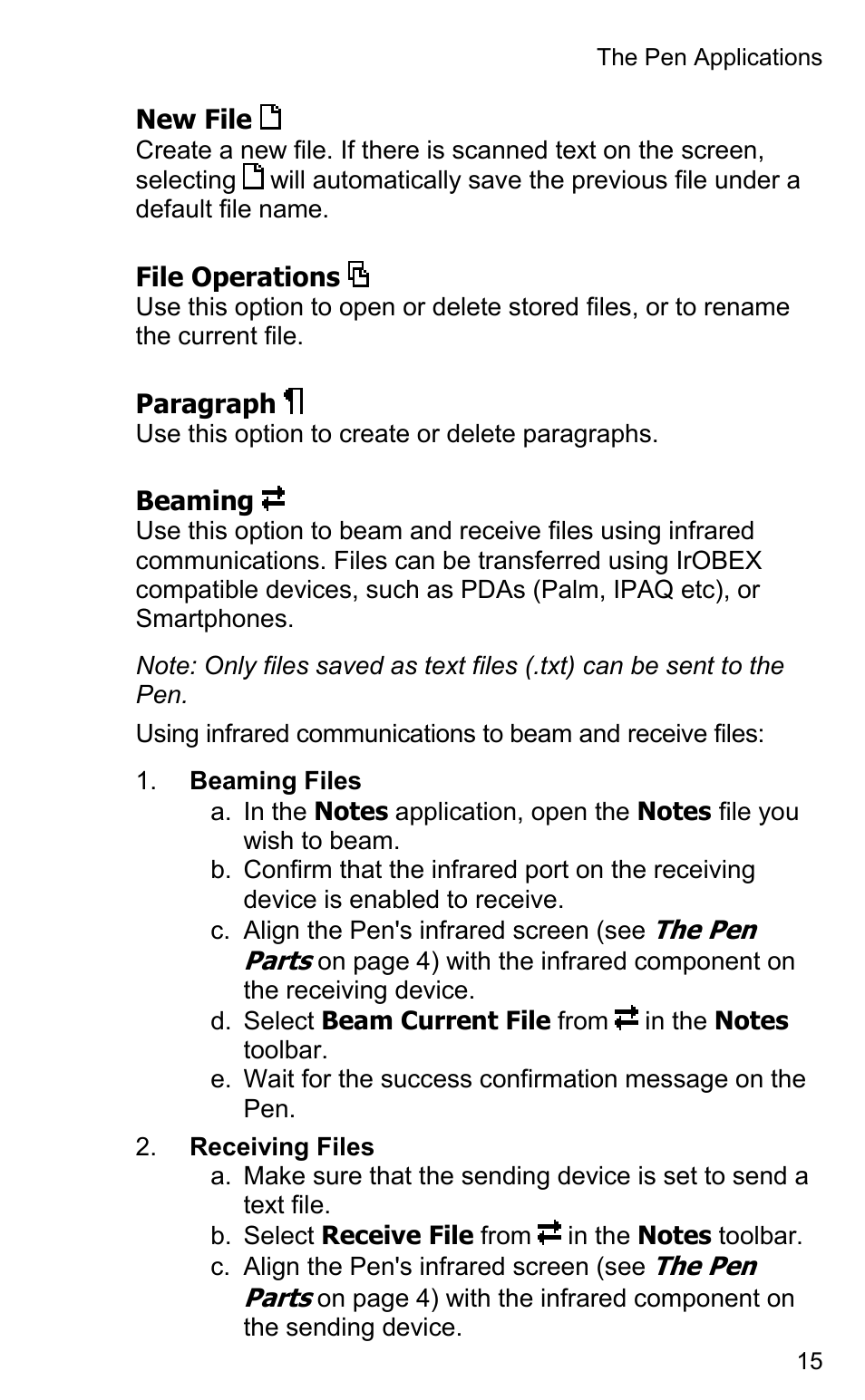 Wizcom InfoScan TS Elite User Manual | Page 17 / 46