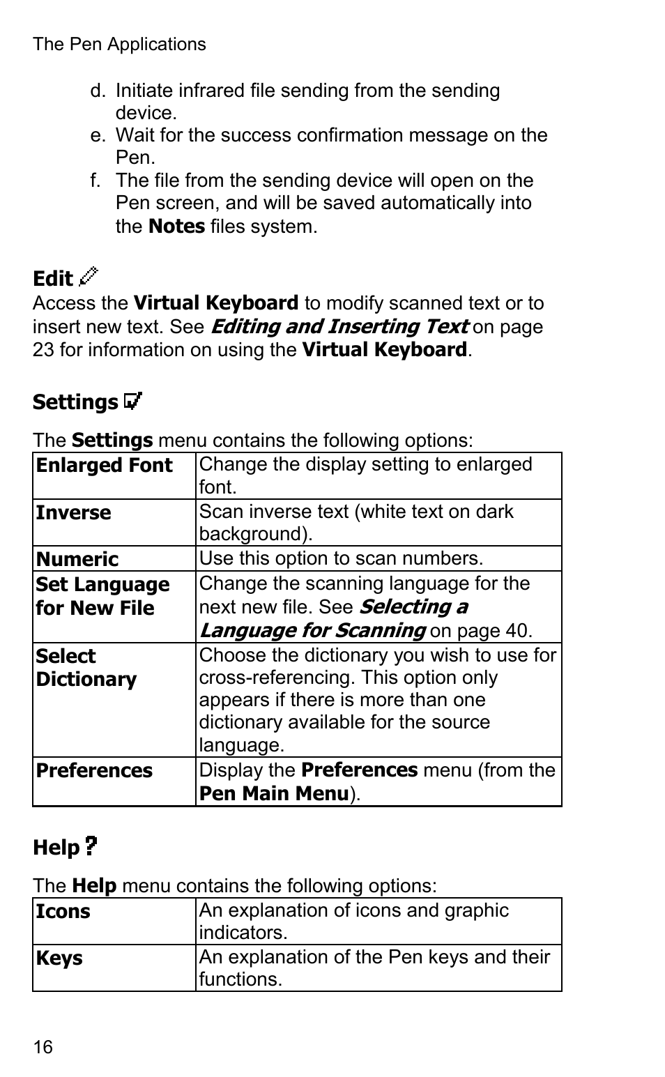 Wizcom InfoScan TS Elite User Manual | Page 18 / 46