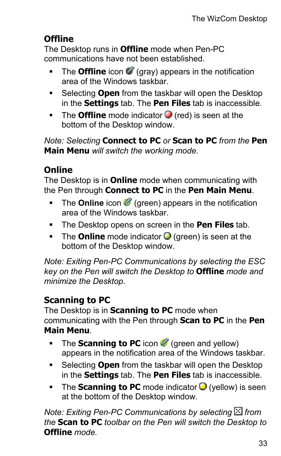 Wizcom InfoScan TS Elite User Manual | Page 35 / 46