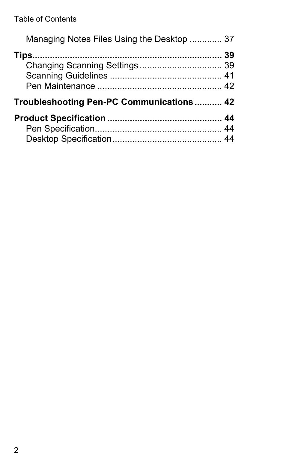 Wizcom InfoScan TS Elite User Manual | Page 4 / 46