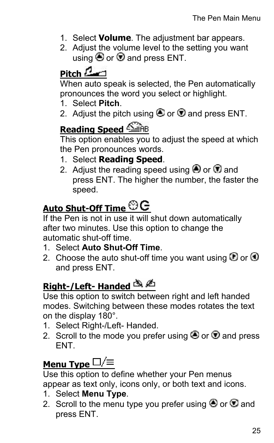 Wizcom Quicktionary 2 Professional User Manual | Page 25 / 28