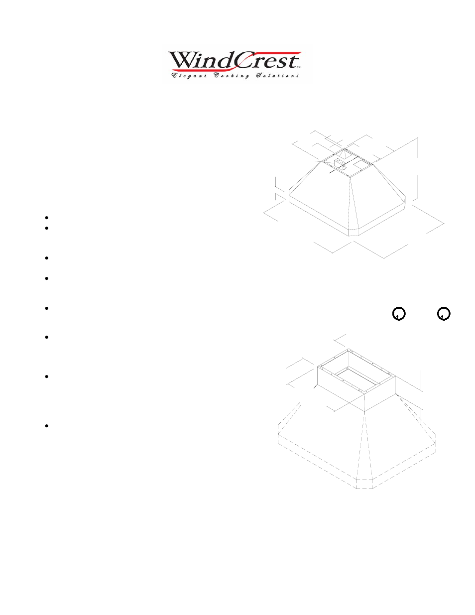 Wind Crest PER36 User Manual | 2 pages