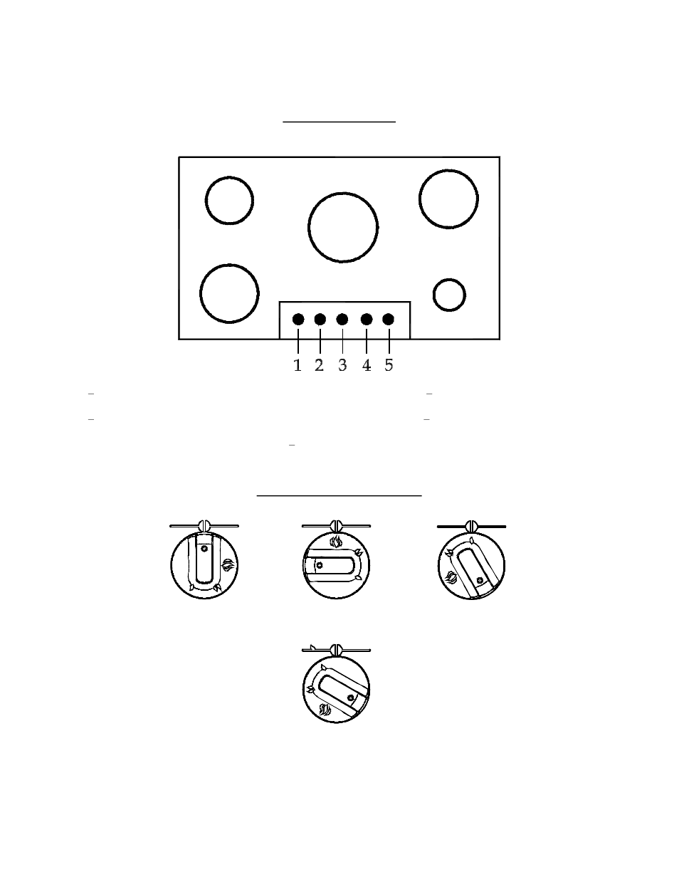 Model ctg365d, Control knob & graphic | Wind Crest CTG365D User Manual | Page 8 / 14