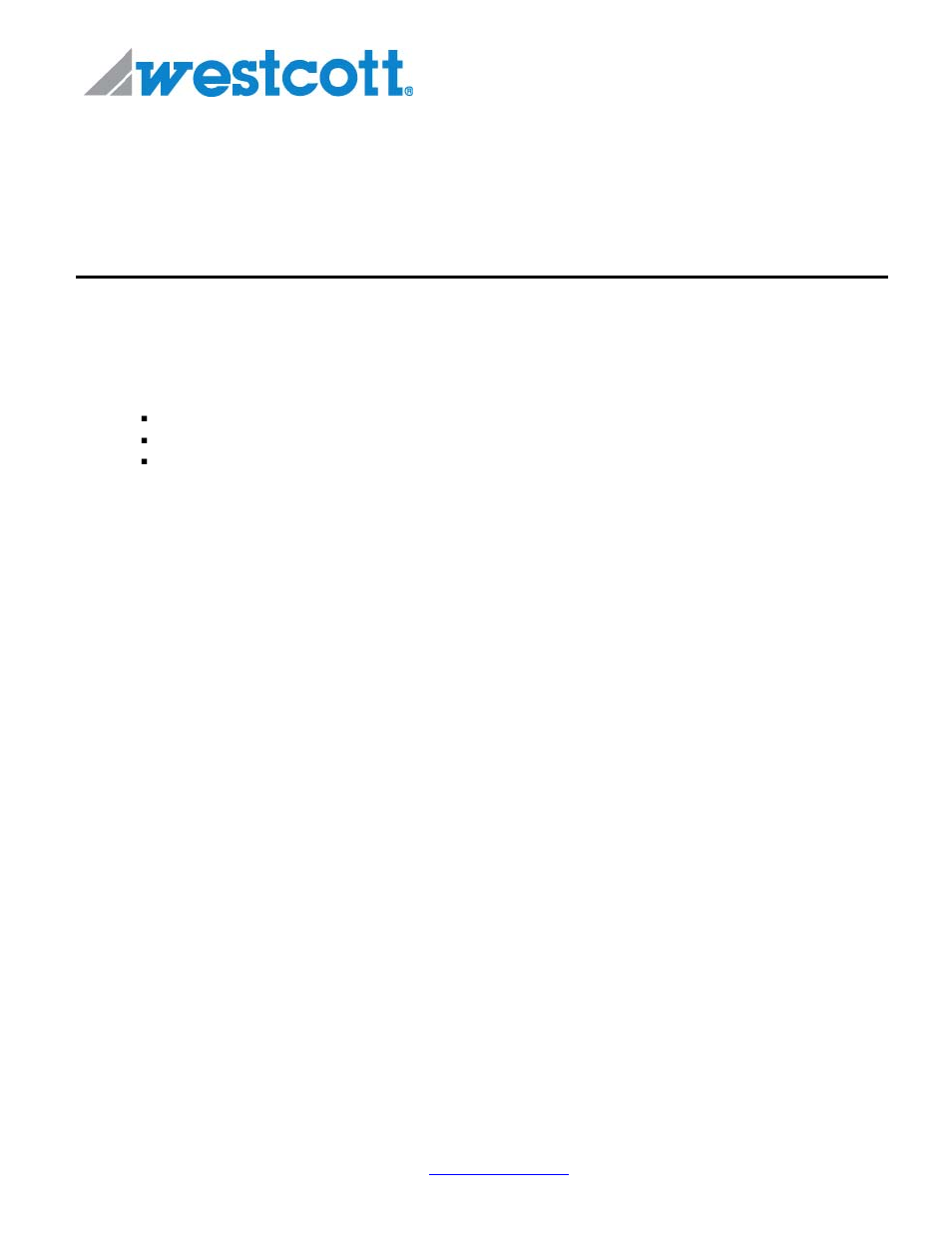 Westcott 1095 User Manual | 2 pages