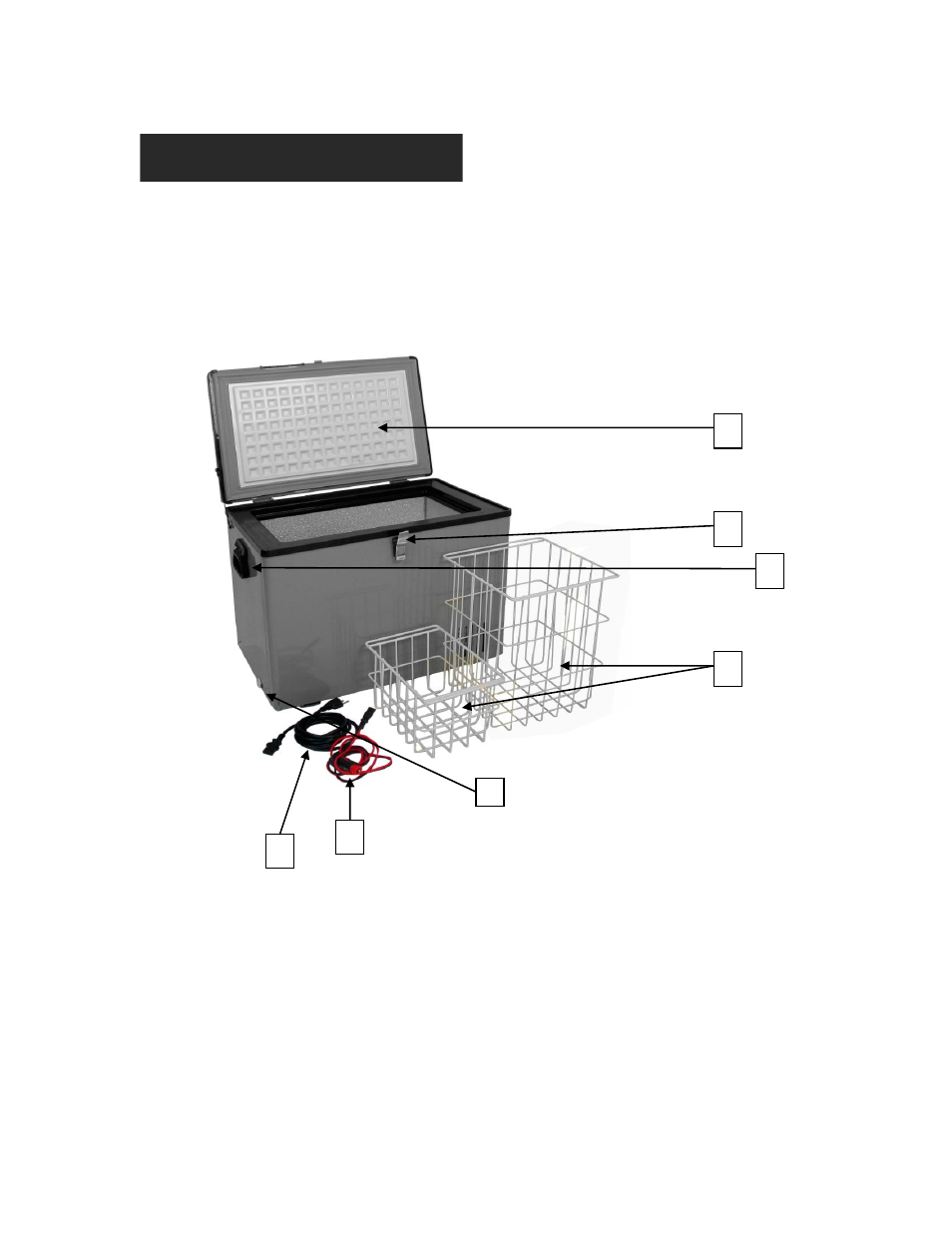 Parts and features | Whynter FM-65G User Manual | Page 4 / 10