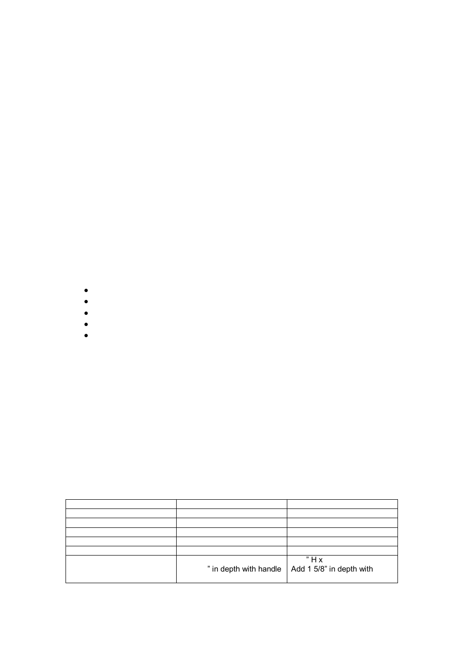 Technical data | Whynter WC-28S User Manual | Page 6 / 8