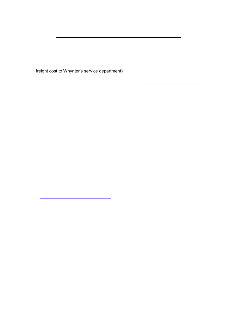 One year limited warranty | Whynter WC-28S User Manual | Page 8 / 8