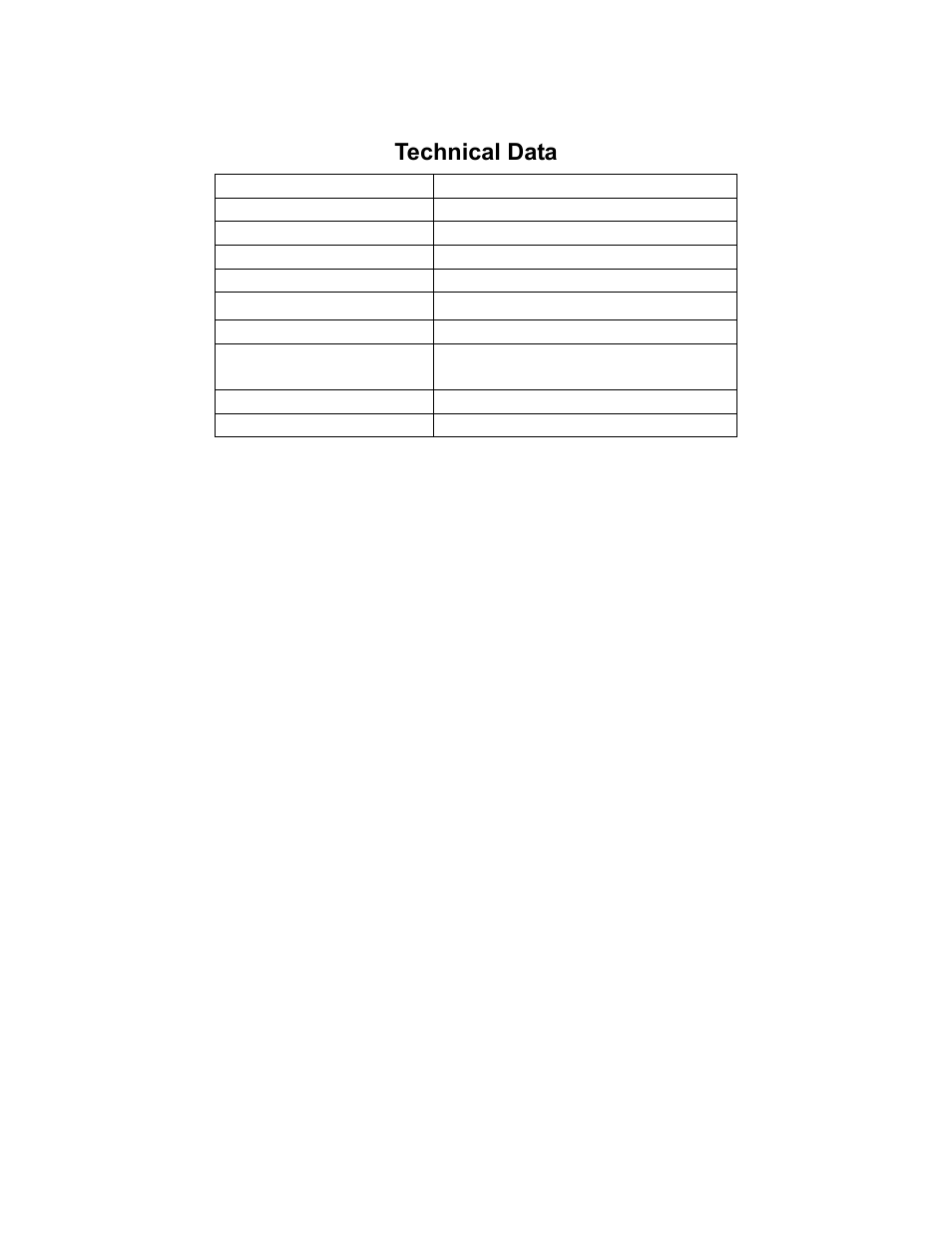 Technical data | Whynter AFR-300 User Manual | Page 5 / 14