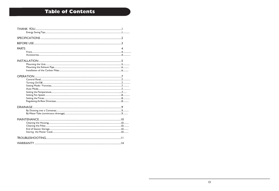 Whynter ARC-12H User Manual | Page 8 / 8