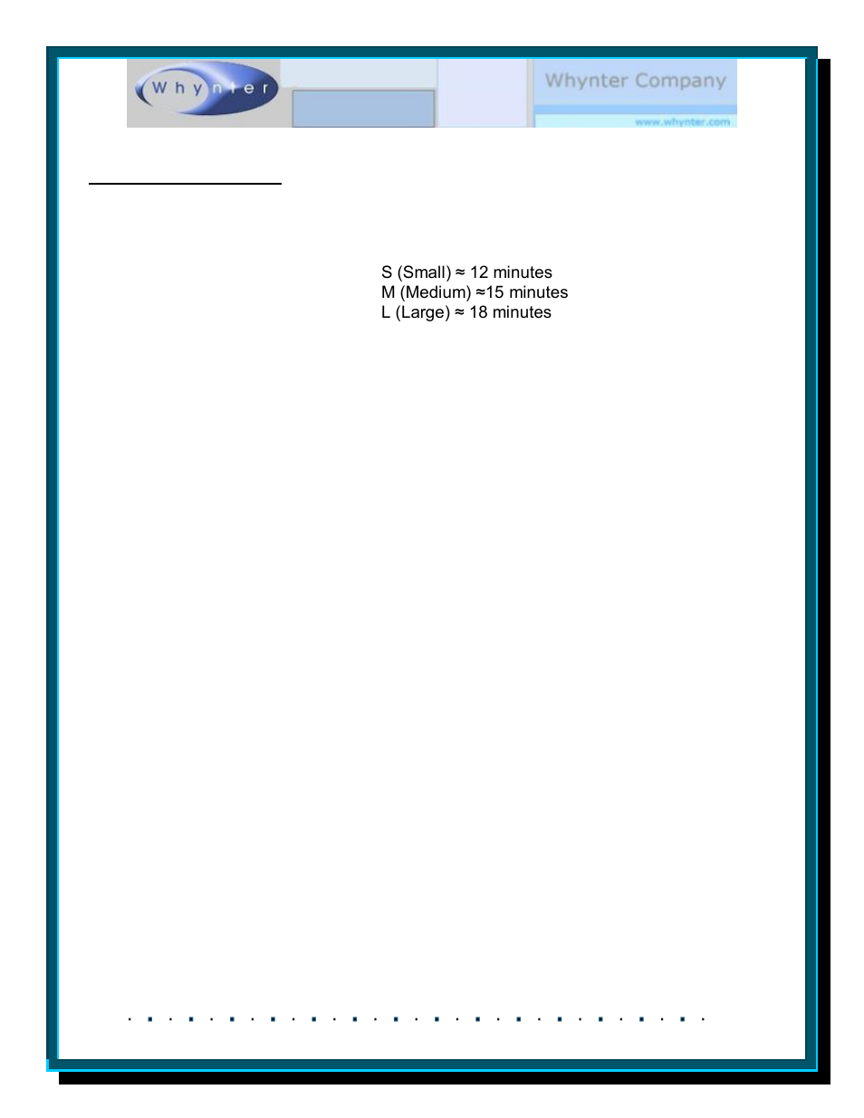 Whynter SNO T-2C/T-2CA User Manual | Page 11 / 12