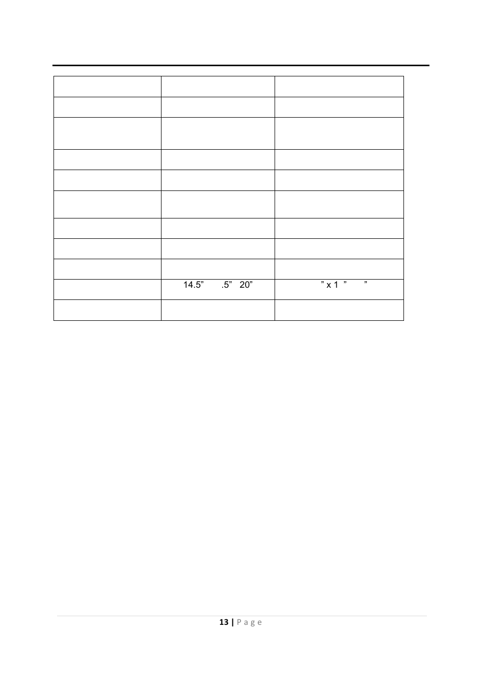 Technical data | Whynter RPD-651W User Manual | Page 13 / 15