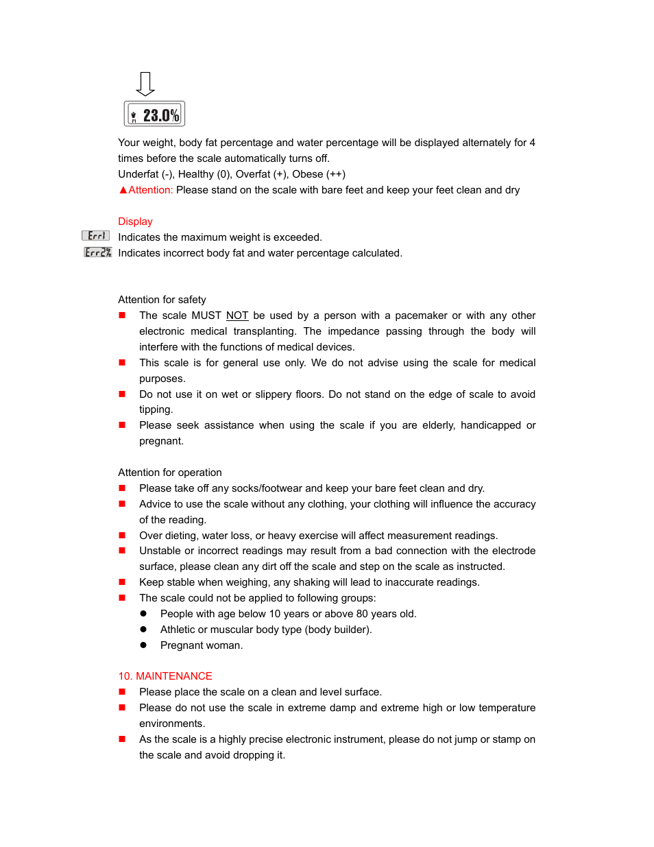 Whynter BH-2100 User Manual | Page 5 / 7