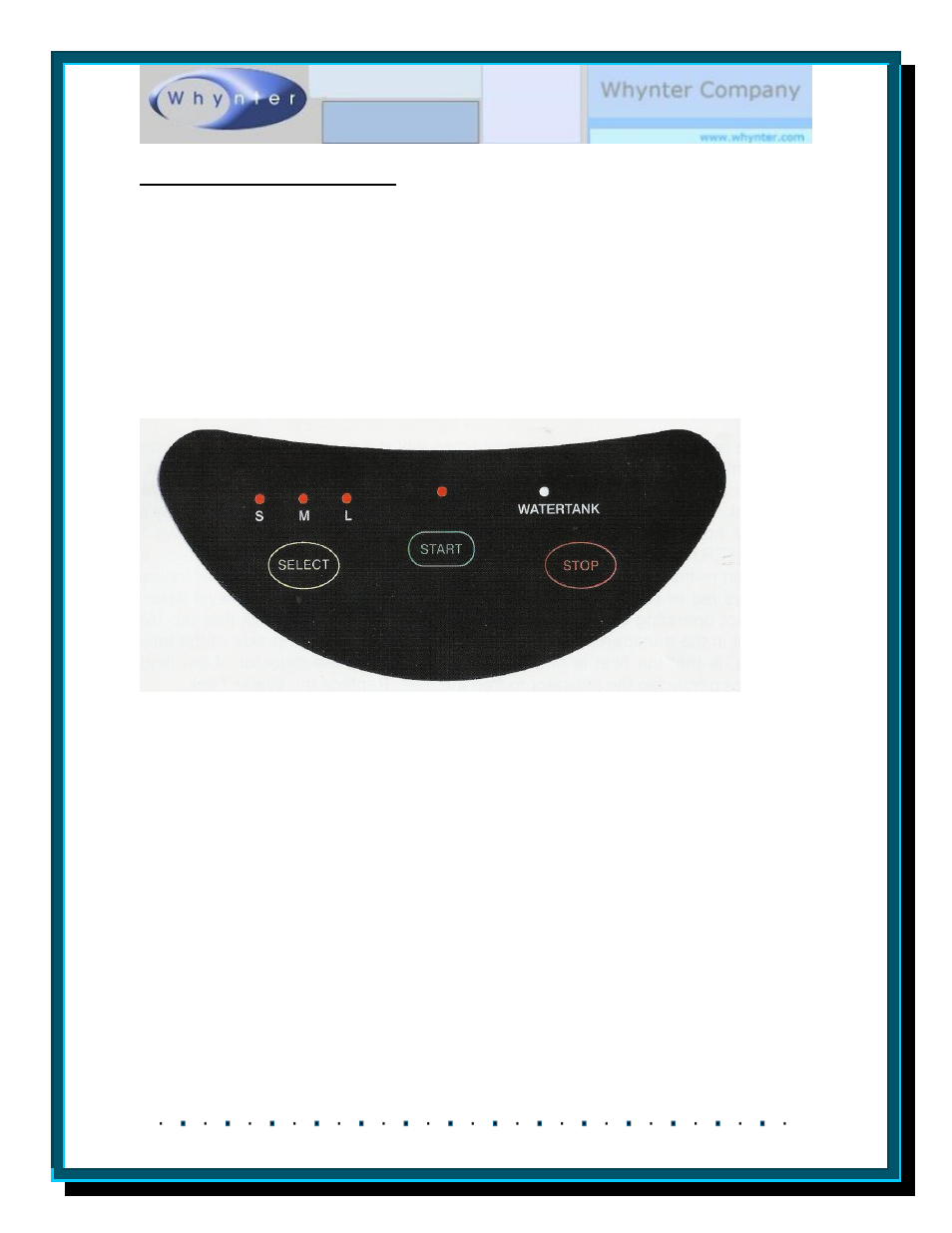 Whynter T-1A User Manual | Page 4 / 12