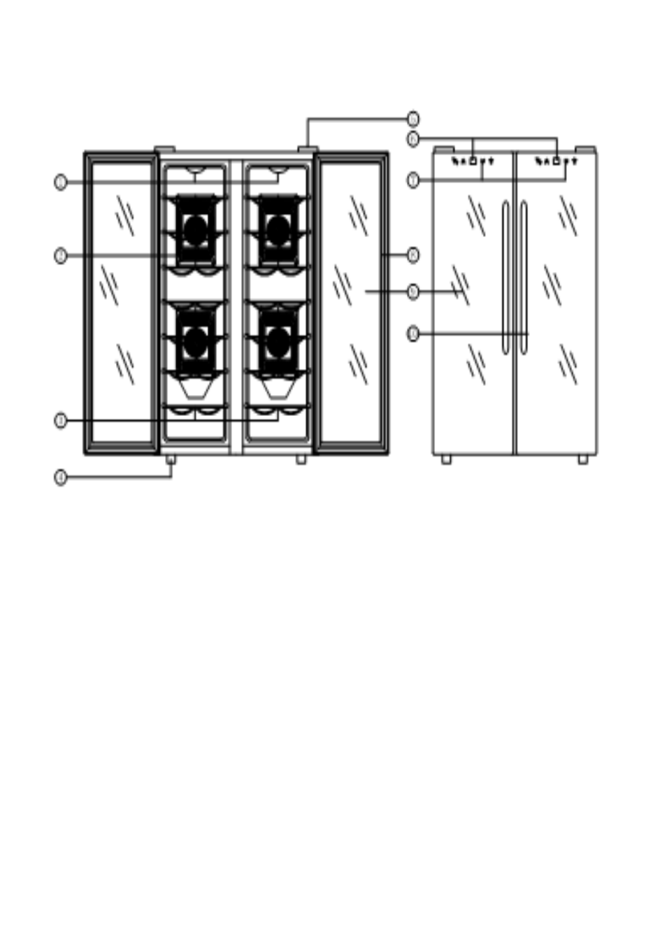 Parts and features | Whynter WC-321DD User Manual | Page 3 / 12