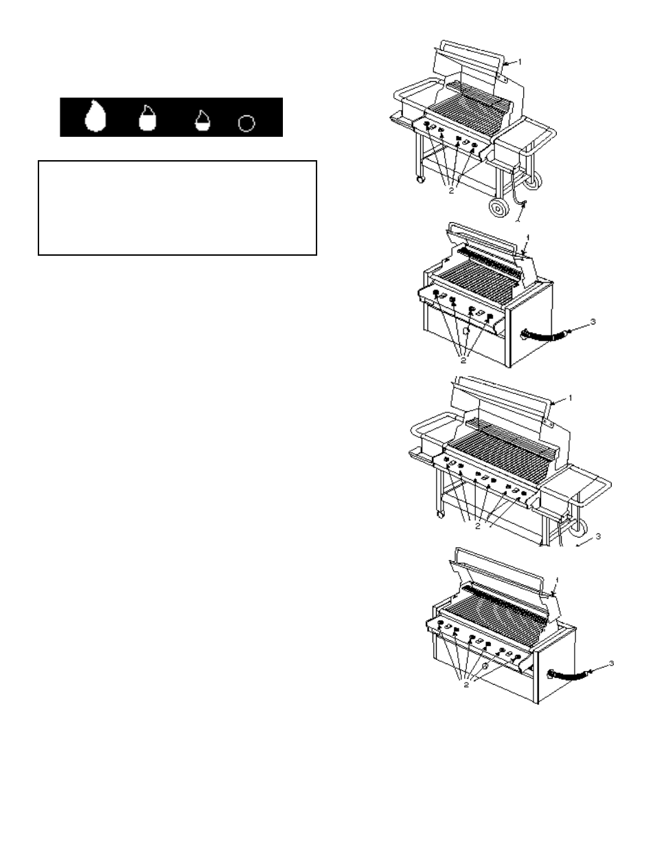 Manual lighting | weber Gas Burner User Manual | Page 8 / 32