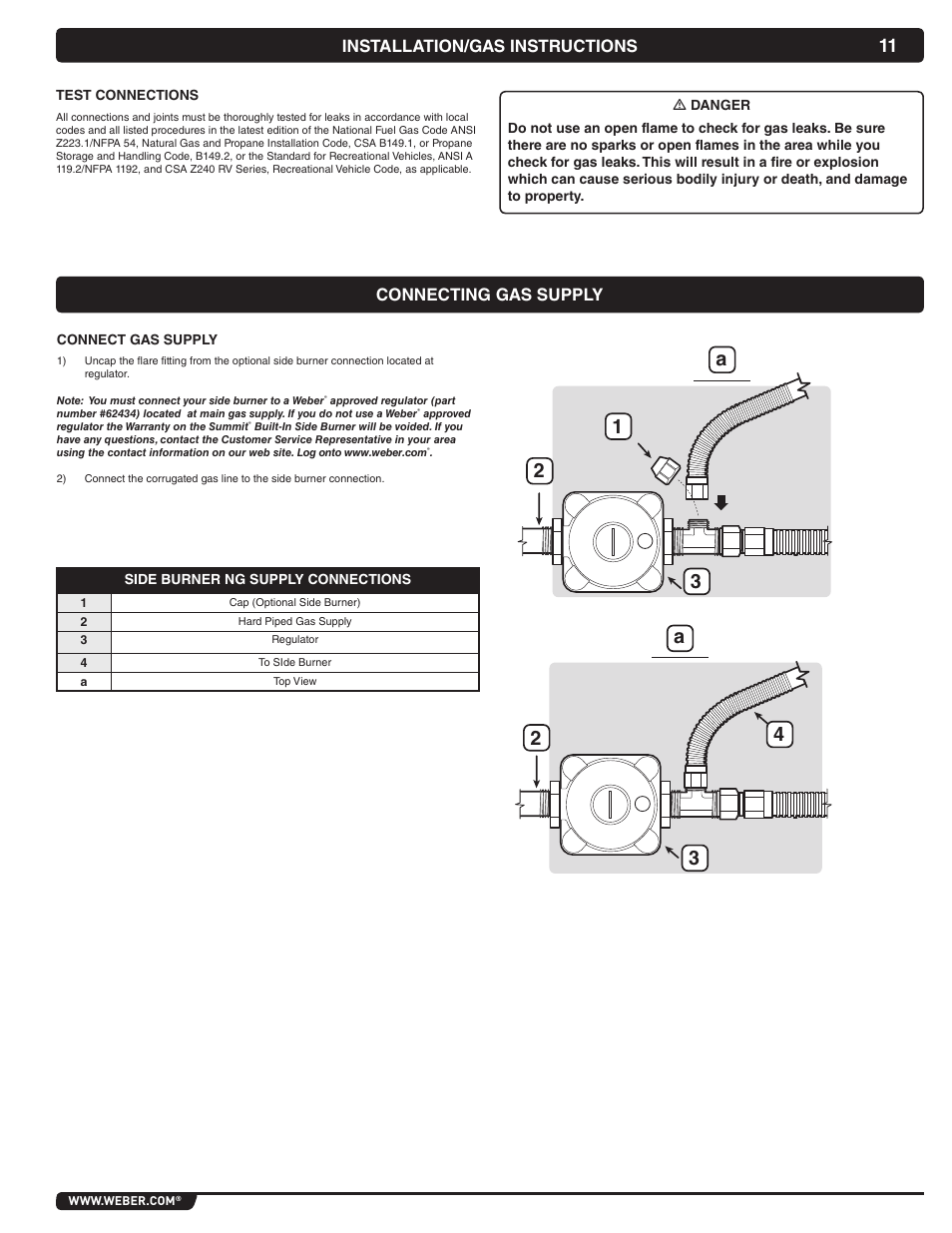 weber 56070 User Manual | Page 11 / 44