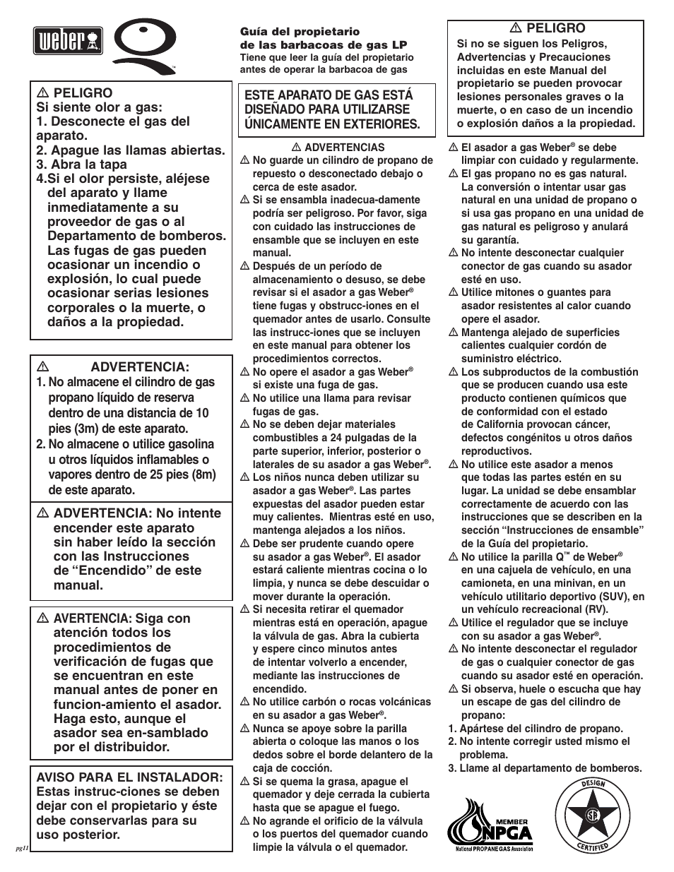 weber 41894 User Manual | Page 11 / 16