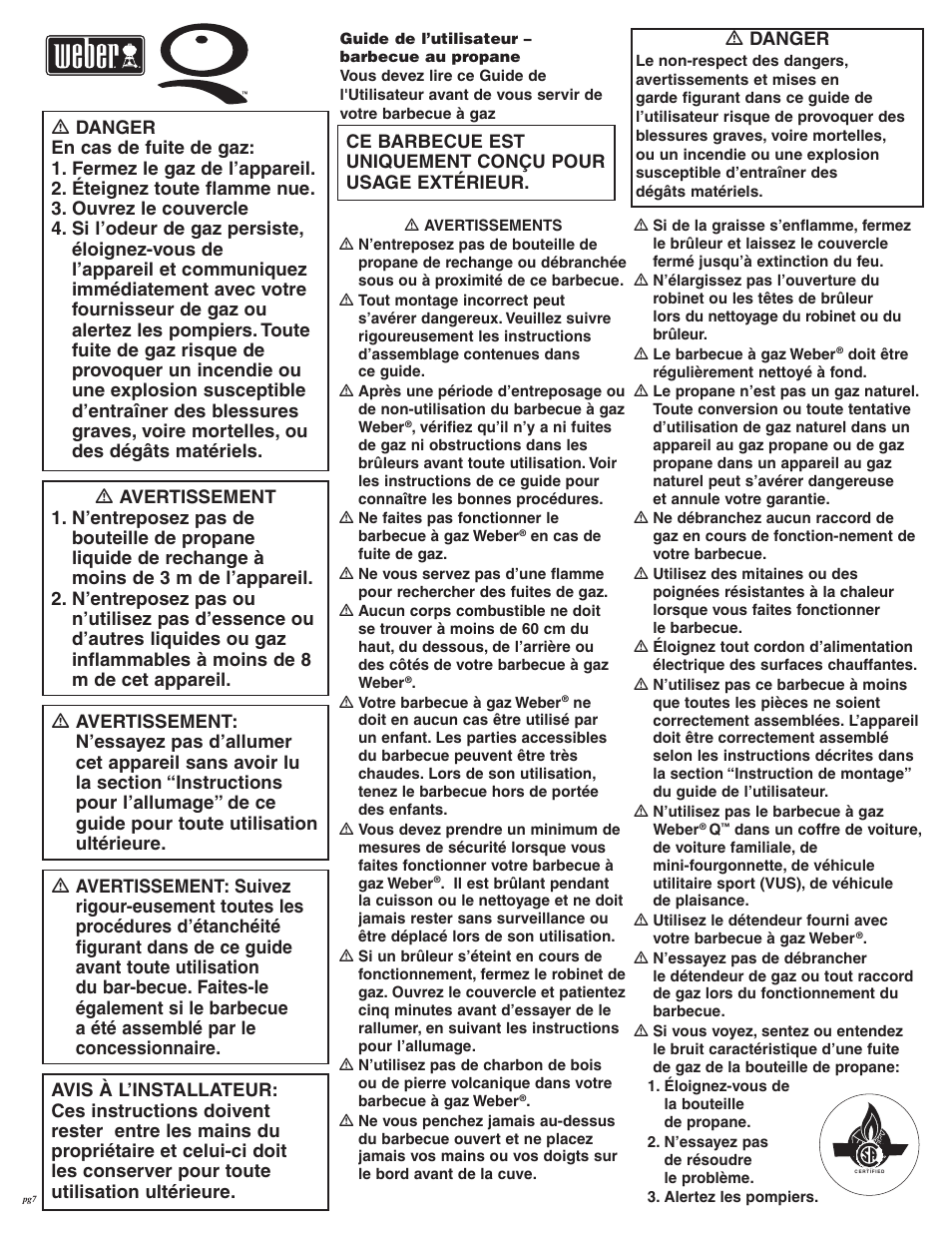 weber 41894 User Manual | Page 7 / 16