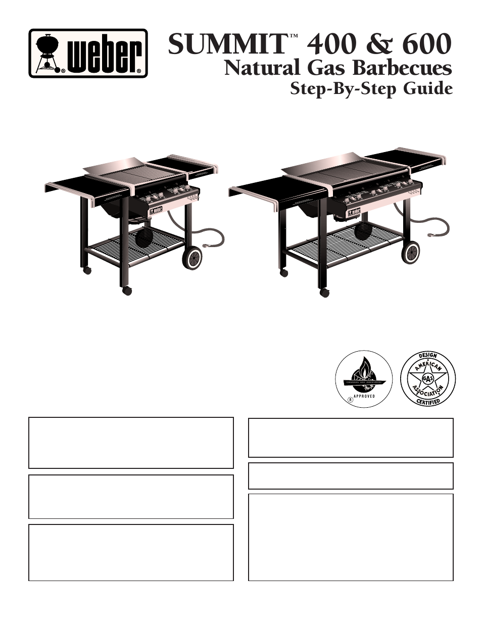 weber 600 User Manual | 20 pages