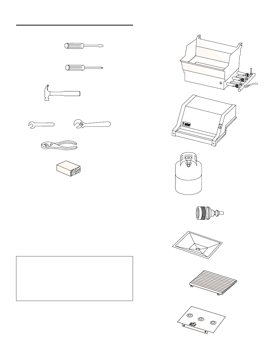 Assembly, Tools needed, Supplies needed | Check package contents | weber GENESIS 1000 User Manual | Page 7 / 36